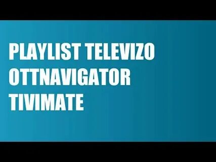 Televizo playlist