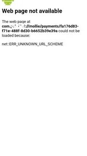 Err unknown url scheme перевод