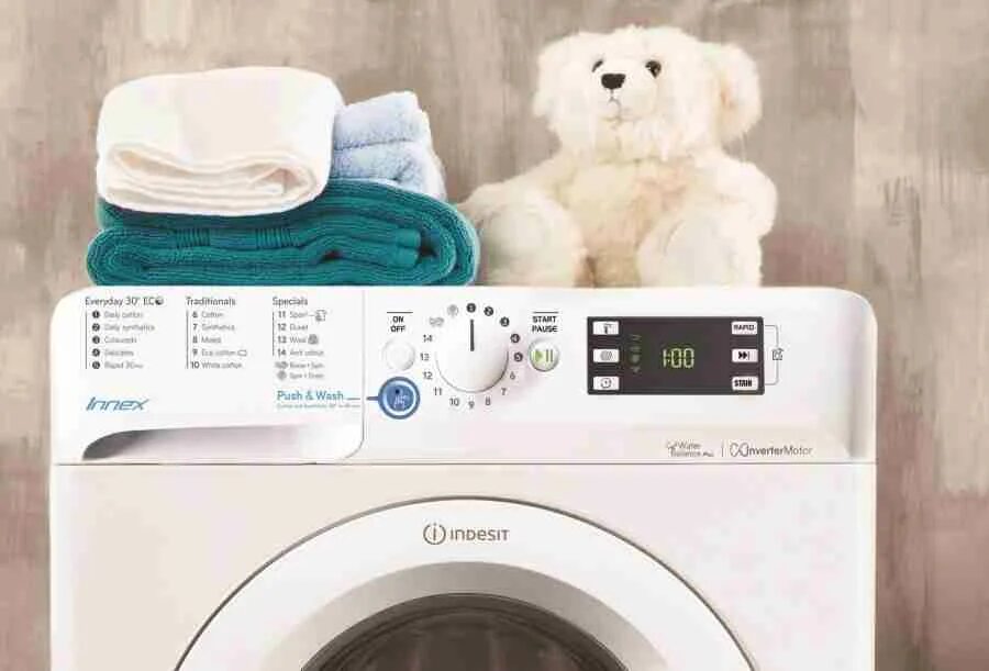 Индезит пуш. Стиральная машина innex push and wash. индезит innex.