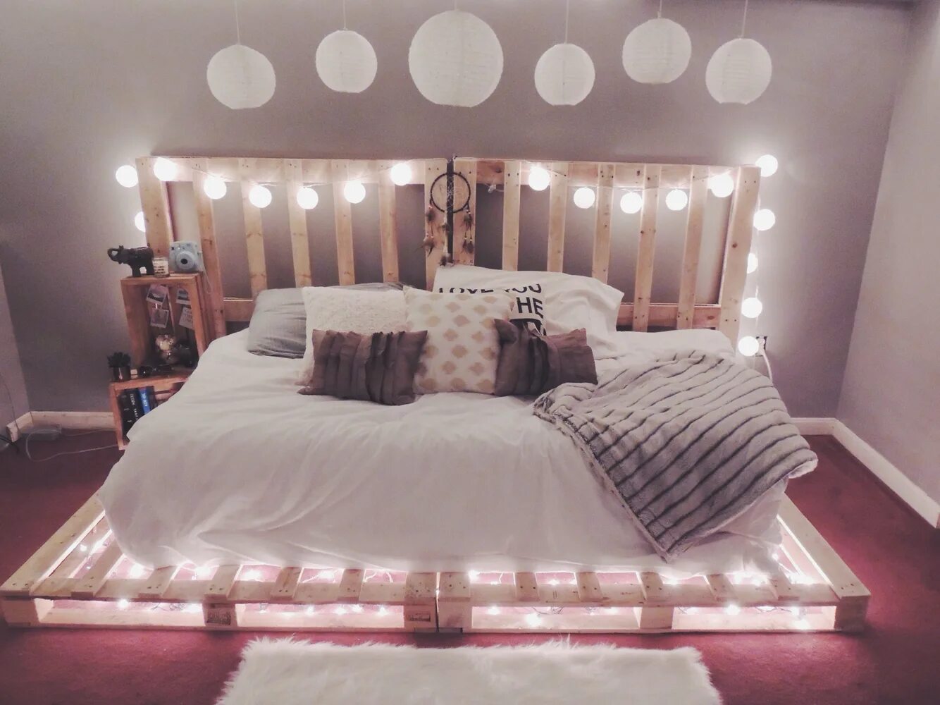 In your own bed
