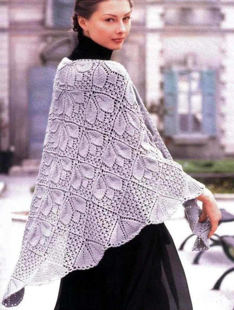 Исландская ажурная шаль / icelandic lace shawl. Шаль geo-snow shawl by anne jones. Платок крючком. Вязание ажурной шали. Ажурная шаль незабудка.