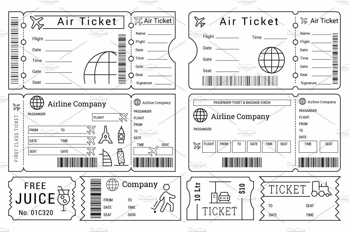 Book plane ticket. Ticket шаблон. Билет на самолет шаблон черно белый. Билет раскраска для детей шаблон. Ticket шаблон для детей.