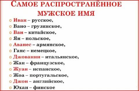 Самые смелые имена