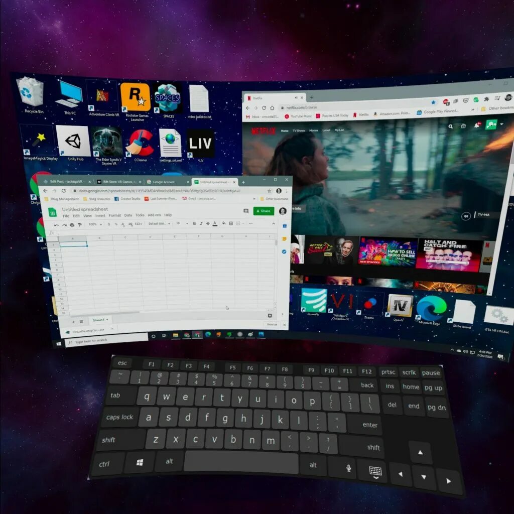 Quest 3 virtual desktop. Virtual desktop streamer. virtual desktop oculus. комбинации виртуального рабочего стола. виртуальный рабочий стол windows 10 vr.