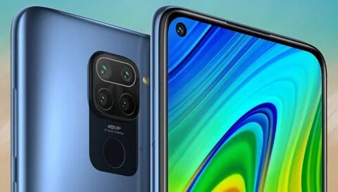 Note 9 pro отпечаток