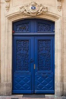 Blue door