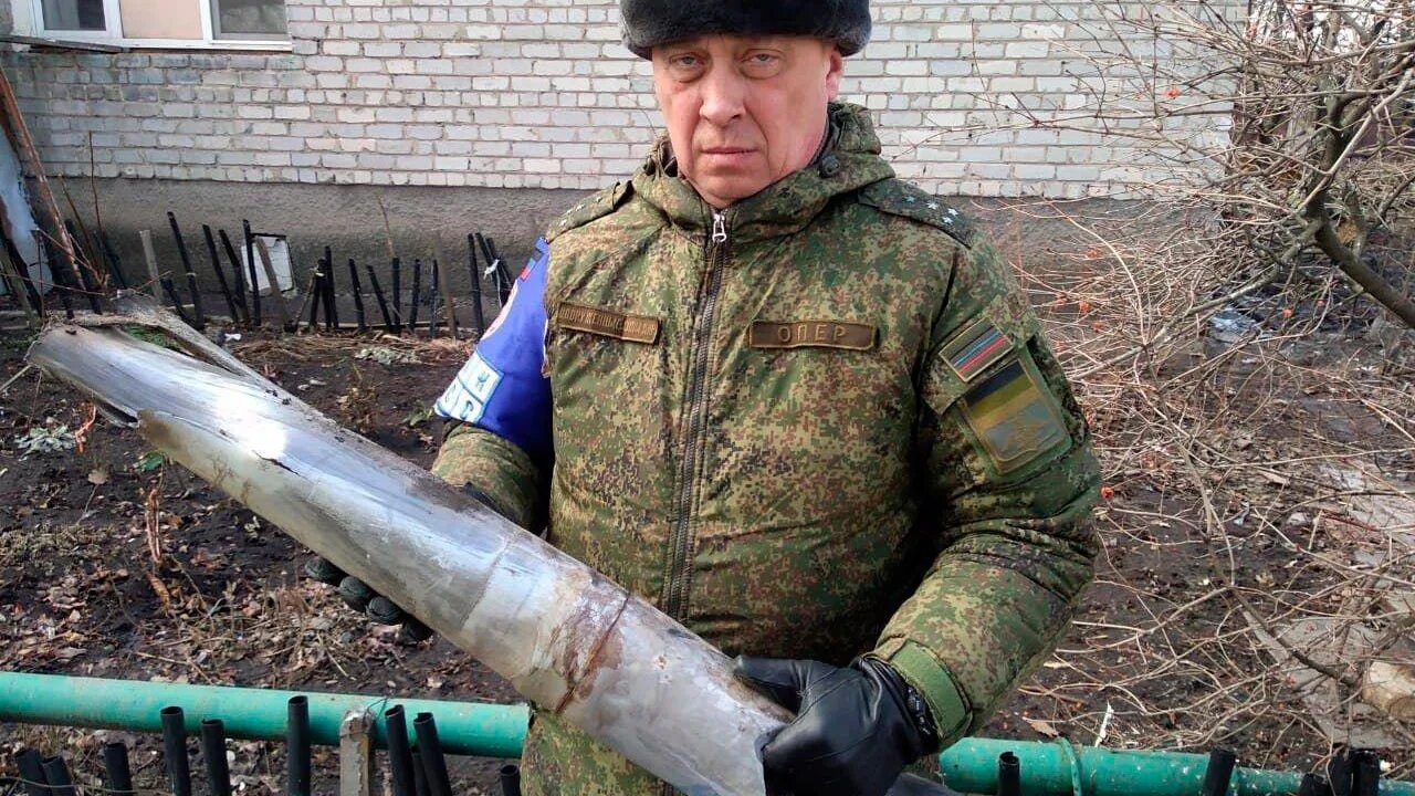 Обстрел со стороны ВСУ. ВСУ обстреляли Донецк из "града".