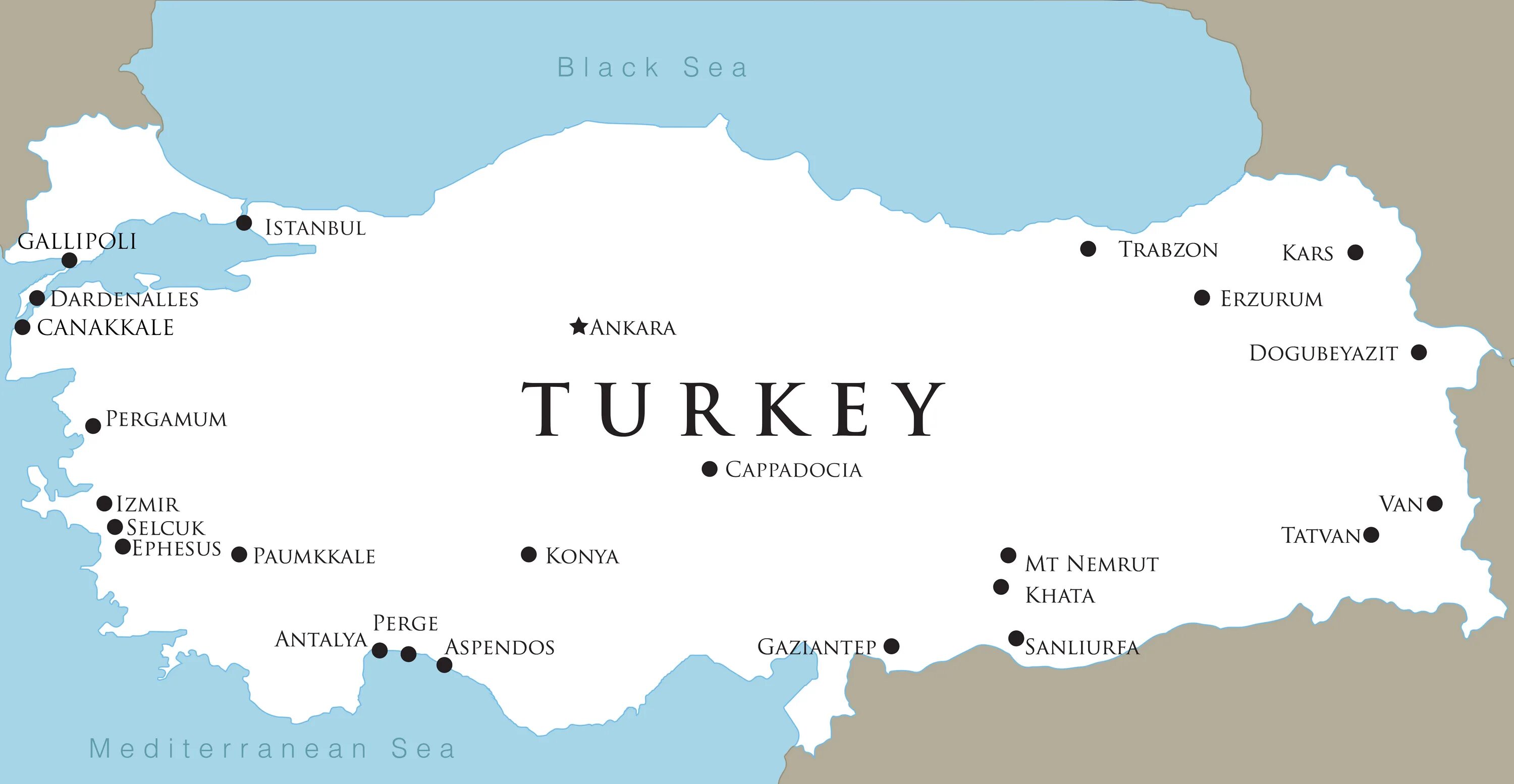 Политическая карта Турции. Границы Турции на карте. Стамбул на карте Турции. Карта Турции на английском.
