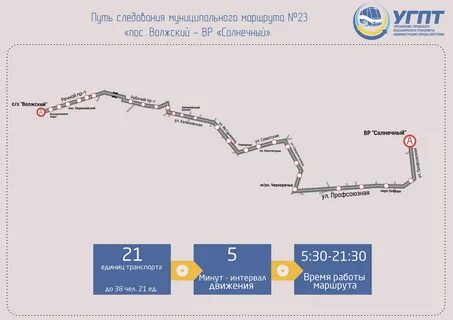 Схема движения автобуса волжский