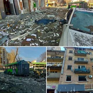 Упала сбитая ракета