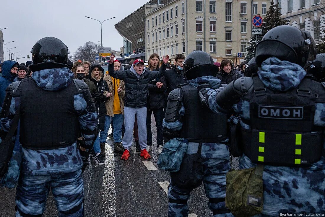 Акции протеста в москве сегодня