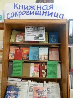 Обзор книжной выставки день библиотек