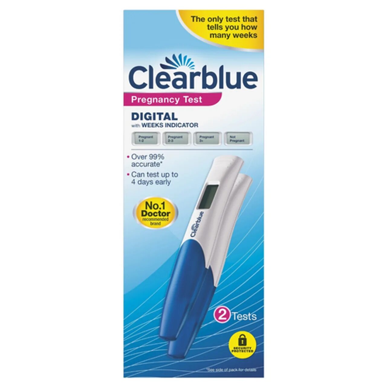 Цифровой тест Clearblue. Clearblue электронный инструкция. Digital pregnancy Test with weeks indicator. Clearblue в розовой упаковке.