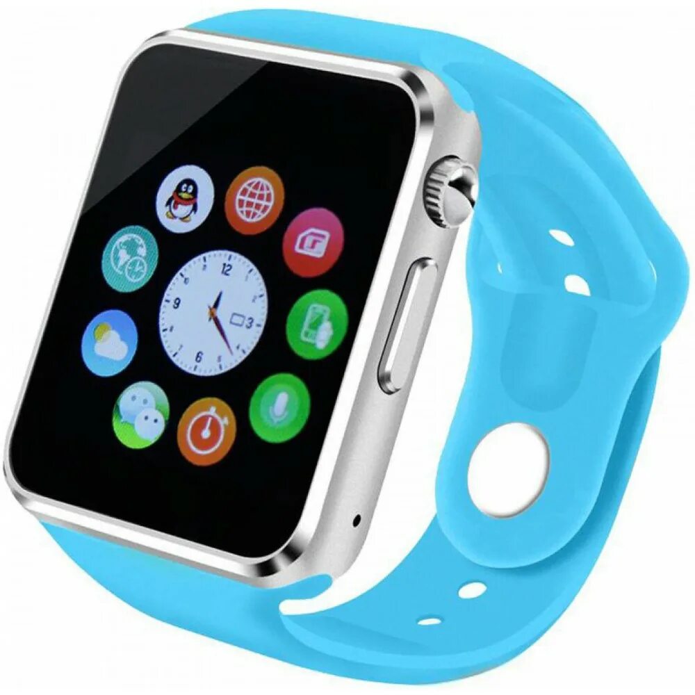 Часы с функцией ответа на звонок. Часы смарт вотч а1. Умные часы UWATCH a1. Smart watch a1 / w8. Smart watch a1 Blue.