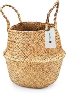 Seaforth Home Plant Basket - 12 Woven Max 41% OFF Inch Seagrass Large