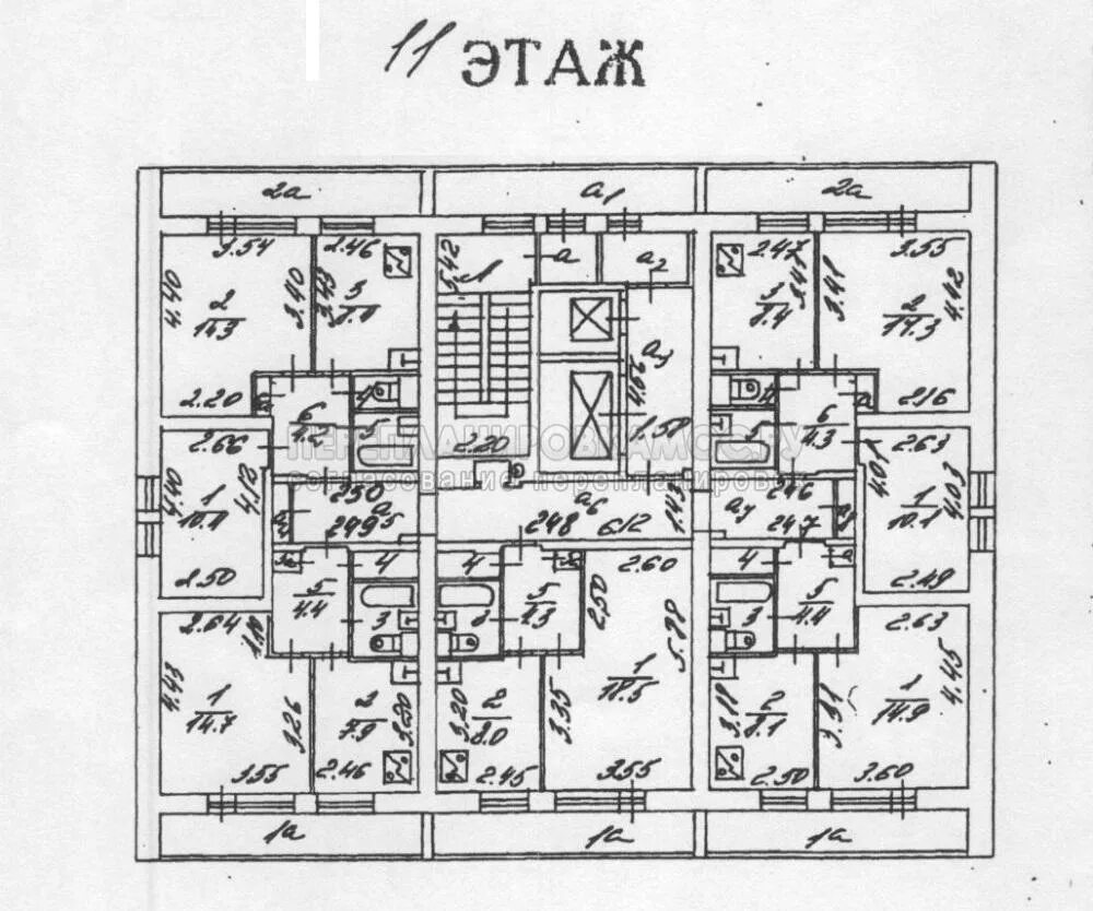 П-II-68 планировка БТИ. План БТИ П-68. План БТИ II-68. БТИ II-68-01.