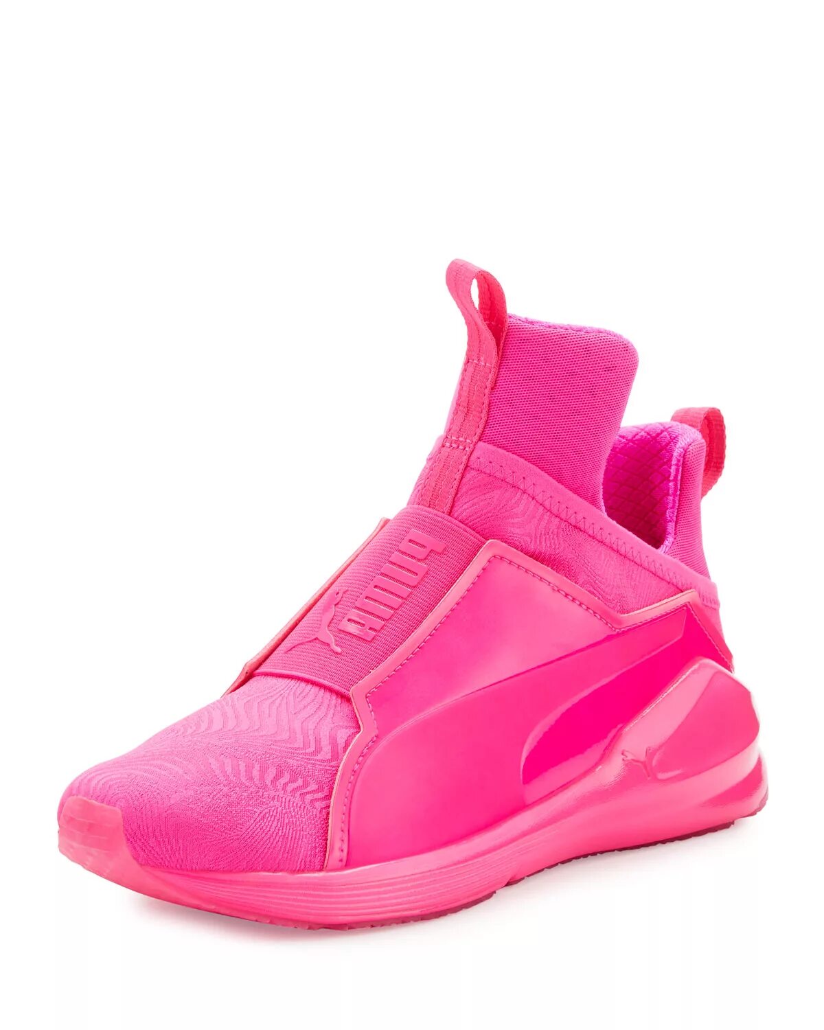 Puma Shoes Pink. Puma High Sneakers. Shoes women Tennis [Puma ] Fierce Satin. Puma High Top Sneakers.