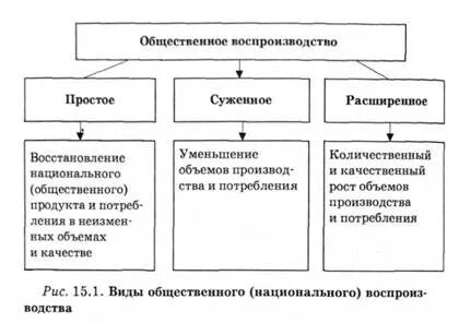 Типы экономического воспроизводства