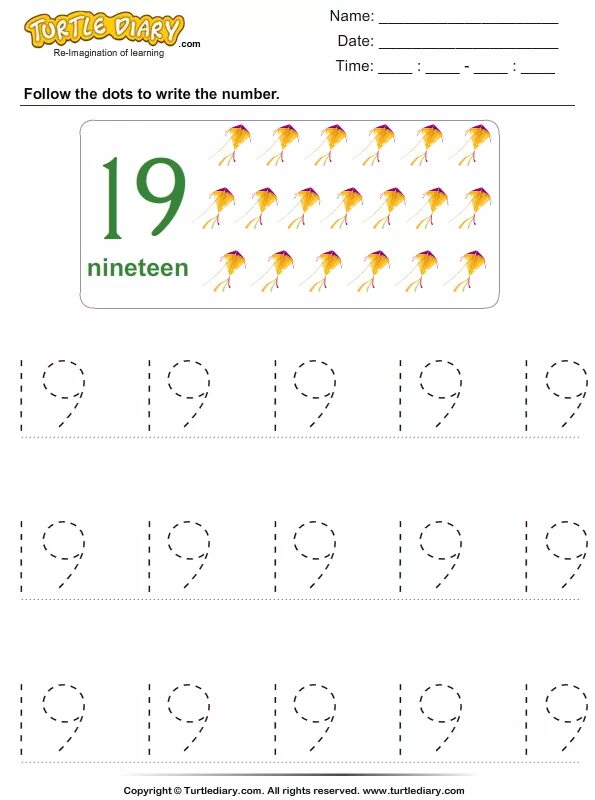 Изучаем число 19. Numbers worksheets for kids. 16 trace. Worksheet 19. Worksheet 19.