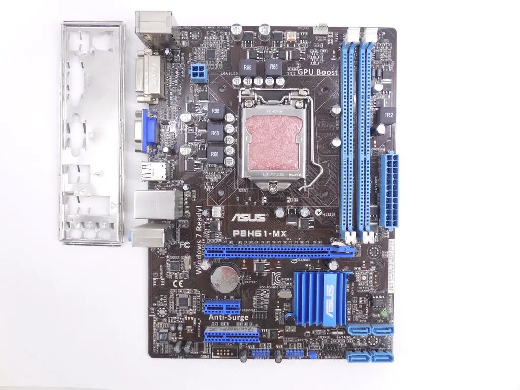 Плата asus p8h61 mx