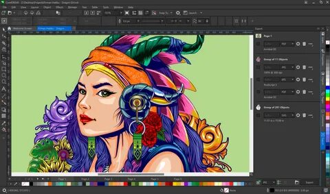 Редакторы графики coreldraw