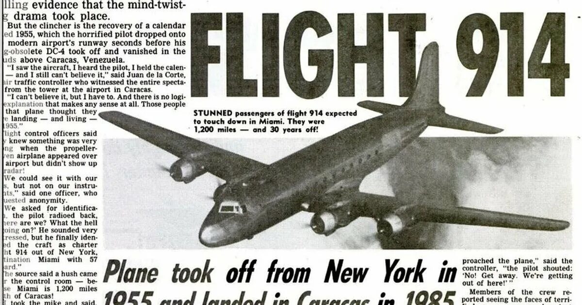 Год 37 правда. Рейс 914 Пан Американ. Самолет Pan American 914. Weekly World News рейс 914. Рейс 914 Нью-Йорк Майами правда или вымысел.