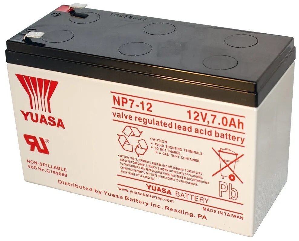 Купить аккумулятор 7 ампер. Yuasa np7-12 12в 7ач. Аккумулятор Yuasa np7-12 (12v / 7ah). Yuasa NP 12-12 (12в/12ач). Аккумулятор NP 7-12 (12v 7ah).