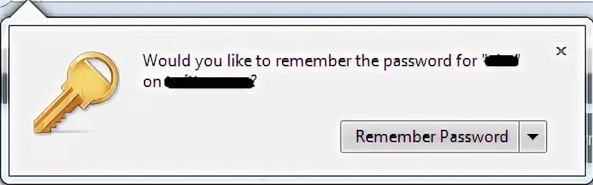 Primary password. Primary password