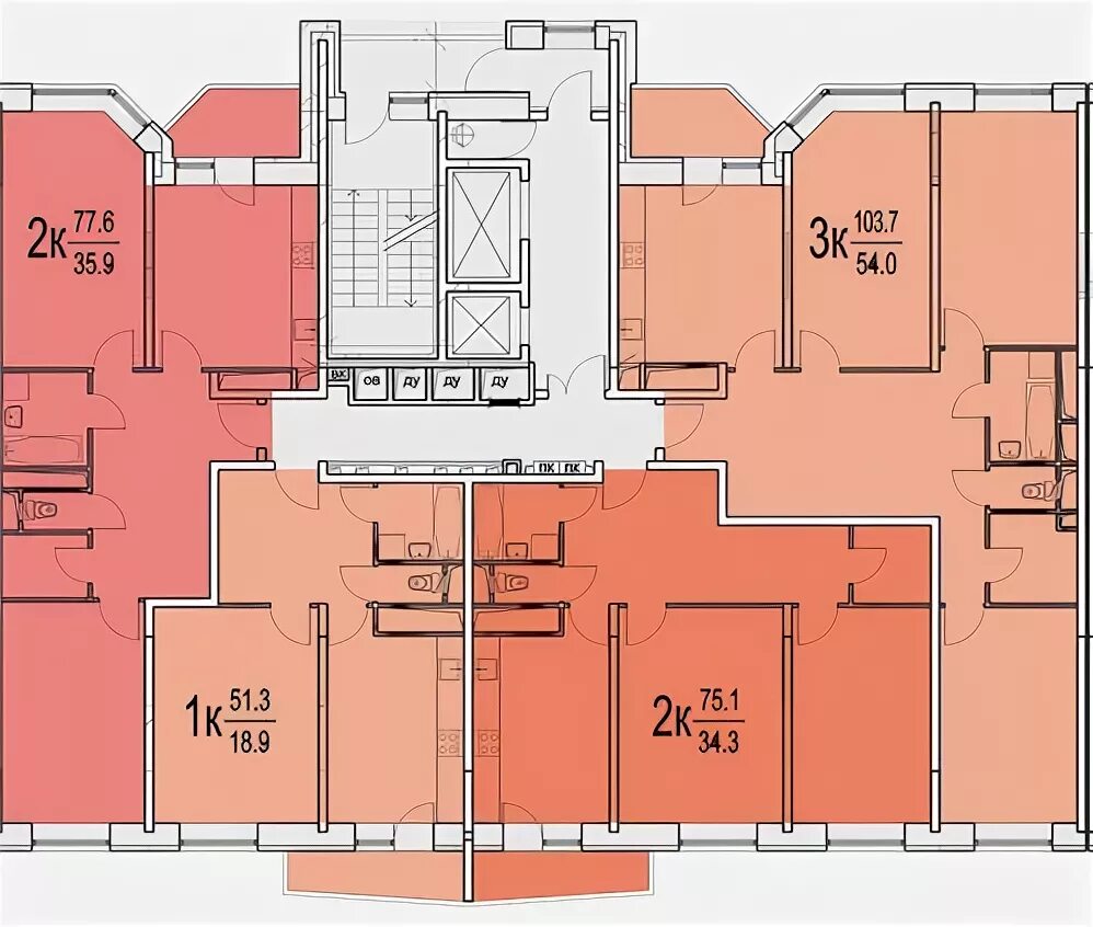 Дом авиаторов планировка 1-к квартира, 39.3 м², 3/18 эт. на продажу в Ульяновске Купить квартиру Авито