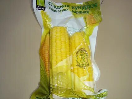 Калории в вареной кукурузе с солью