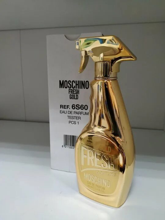 Moschino Fresh Gold 100 мл. Moschino Fresh Gold Eau de Parfum. Moschino Gold Fresh тестер 100. Moschino Fresh Gold Lady Tester 100ml EDP New Moschino Fresh Gold.