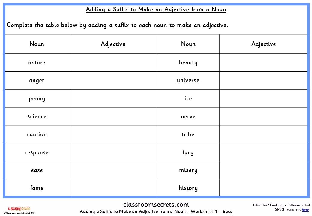 Noun и adjective правило. Словообразование Worksheets. Word formation упражнения Worksheet. Noun suffixes в английском языке. Word formation adjectives