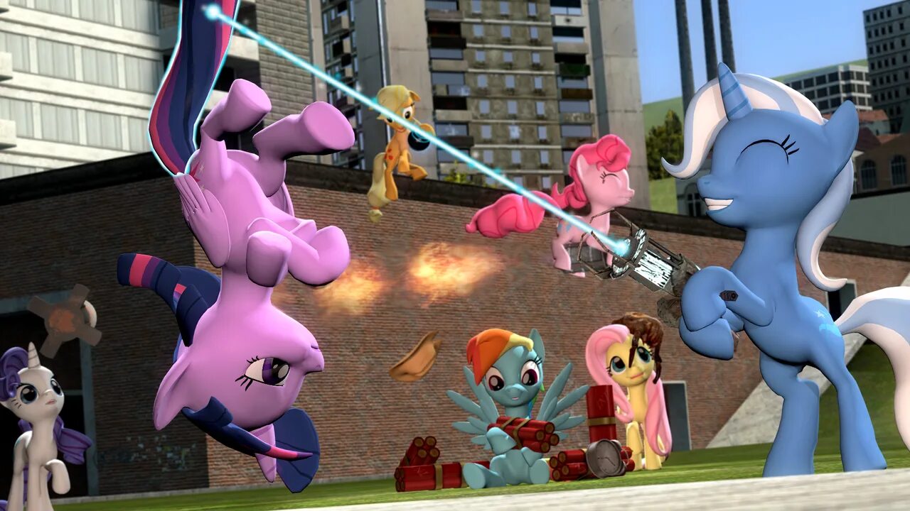 Пони игр 1. My little Pony Gmod. МЛП для Гаррис мод. My little Pony игра 3d. Моды my little Pony на игры.