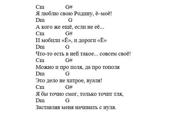 Слова аккорды родина. ДДТ Родина аккорды. Родина анимация аккорды для гитары. Я люблю свою родину вроде бы слова. Я люблю свою родину текст.