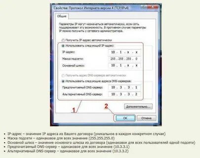 Основные шлюзы интернета