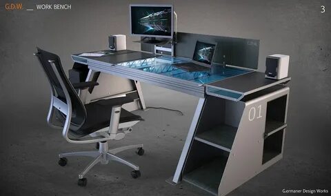 on Behance Custom Pc Desk, Custom Computer Desk, Computer Room, Diy Pc Desk, ...