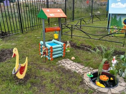 Детская площадка в садике
