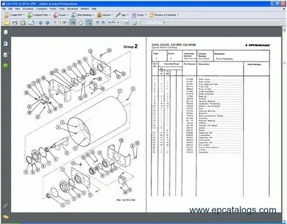 Spare parts catalog