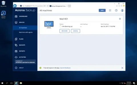 Acronis 12.5