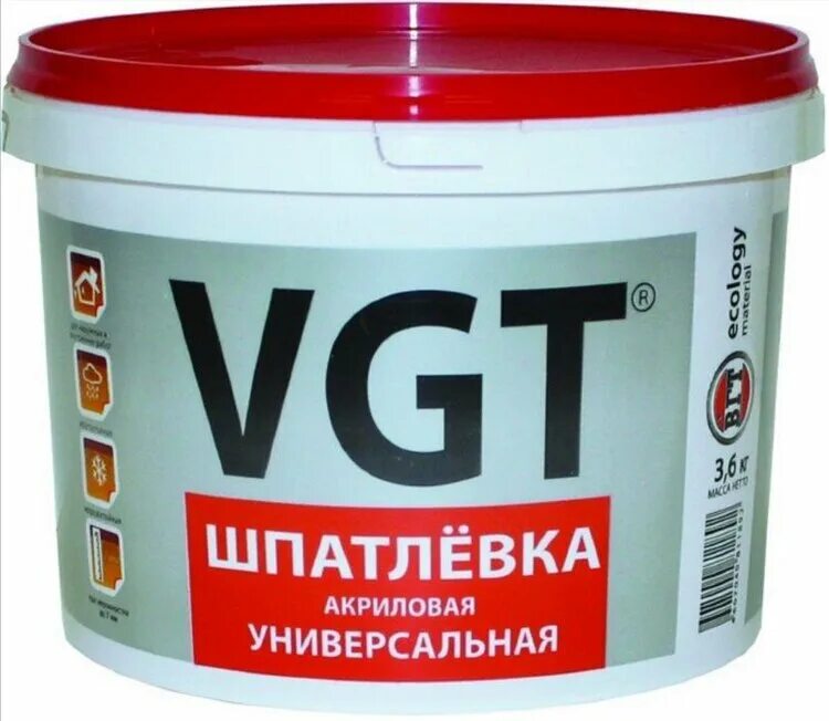 Можно на акриловую краску акриловую шпаклевку