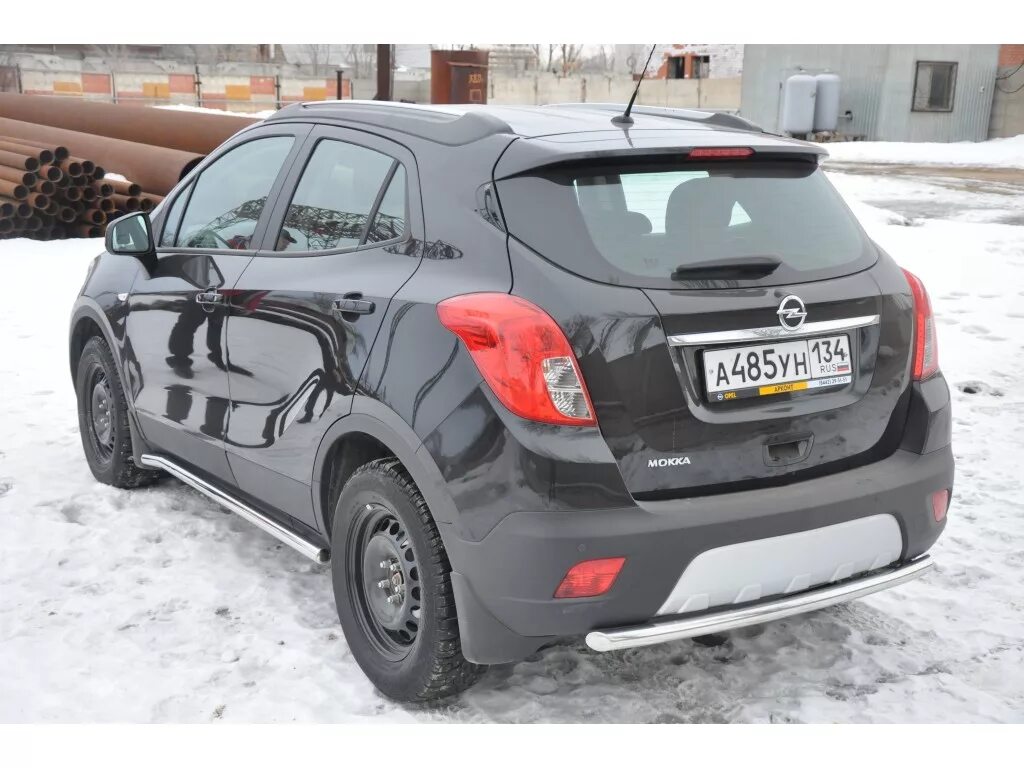 Задний бампер мокка. Пороги opel mokka 2012-2016. опель мокка защита бампера.