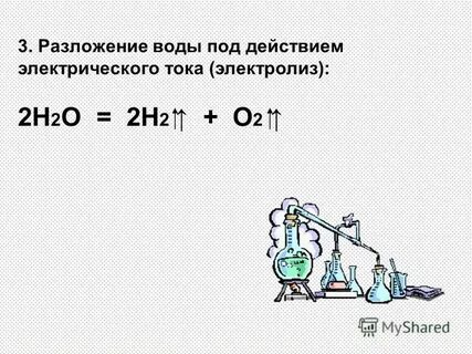 H2o эл ток