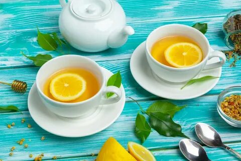 Чай с лимоном утром
