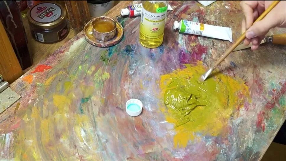 Что сделать чтобы краска быстрее высохла. Методики рисования масляными красками. декупаж и масляные краски. рисунки из масляных красок. растушевка масляной краски.
