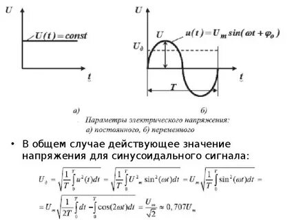 Сигнал напряжения