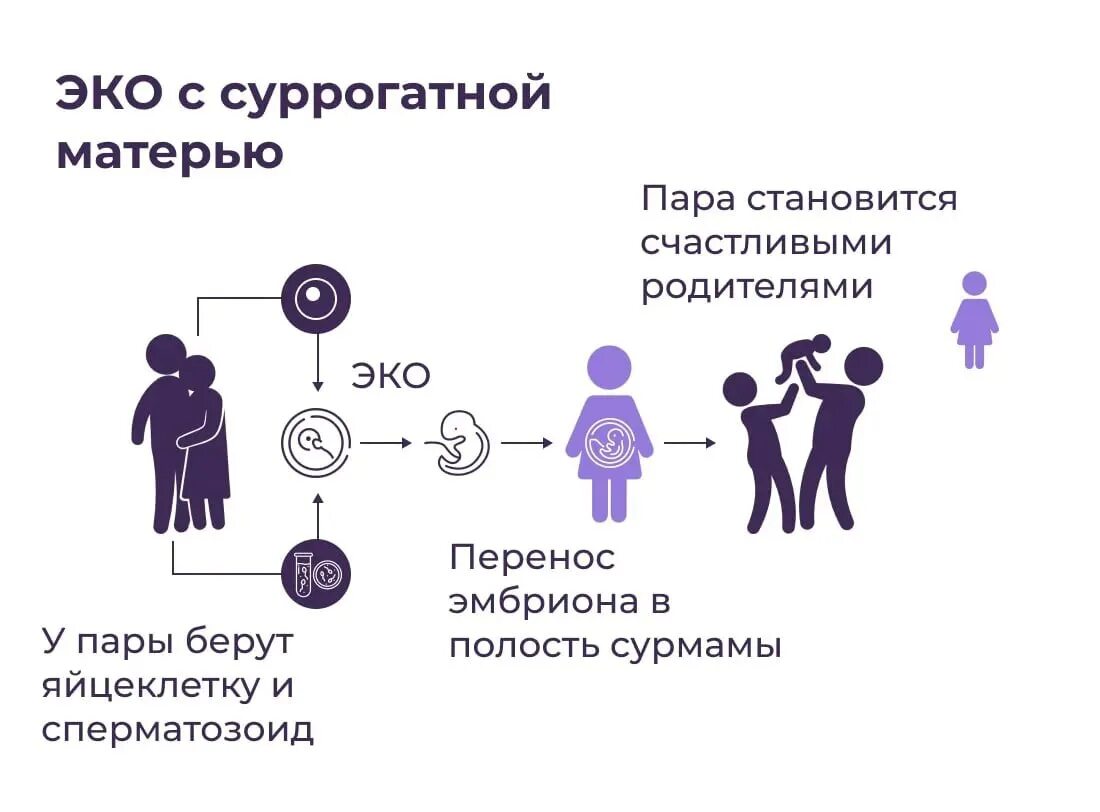 Суррогатная мать процесс