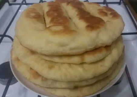 Рецепт пышных лепешек на кефире на сковороде