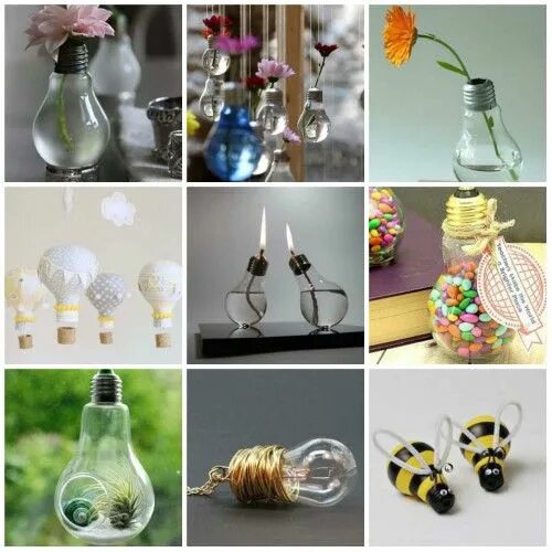 Что можно сделать из старой светодиодной лампы DIY Oyule Lamp Oil lamps, Cool lamps, Light bulb