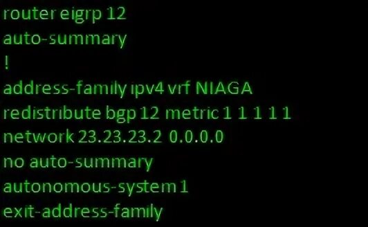 Summary address