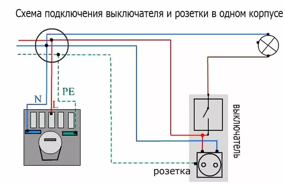 Соедини подключись. Схема подключения 3 розетки выключатель одноклавишный. Схема соединения розетка выключатель лампочка. Схема подключения выключателя одноклавишного и розетки. Схема подключения спаренного выключателя с розеткой.